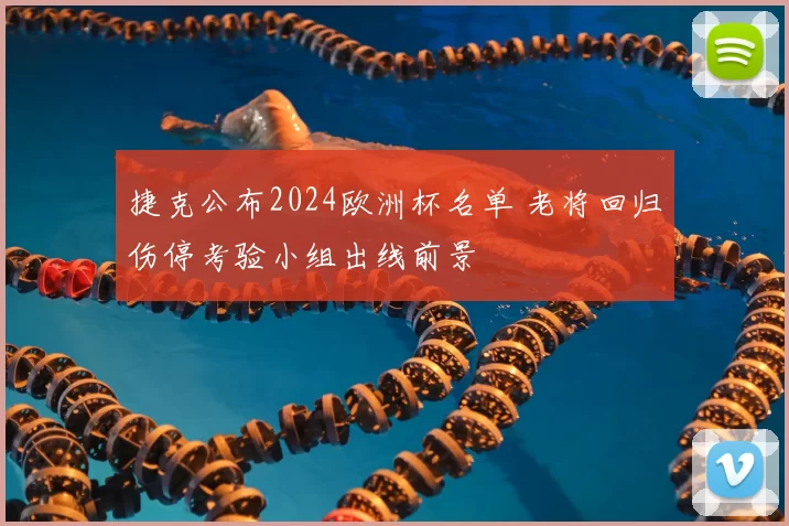 捷克公布2024欧洲杯名单 老将回归伤停考验小组出线前景